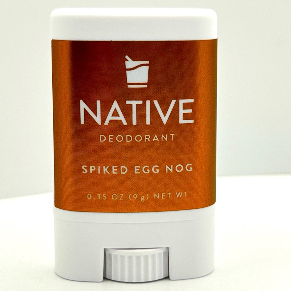 🦋$3 ~ Native Deodorant ~ Limited Edition Holiday ~ Spiked Egg Nog ~ NEW